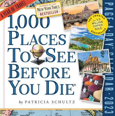 1,000 Places to See Before You Die Page-A-Day Calendar 2023 - WORKMAN