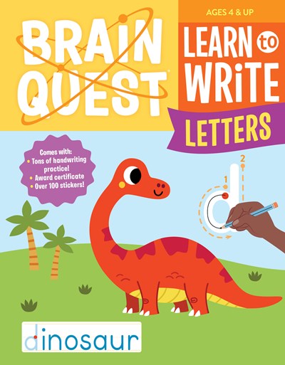 BRAIN QUEST LEARN TO WRITE: LETTERS - WORKMAN PUBLISHING
