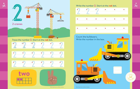 BRAIN QUEST LEARN TO WRITE: NUMBERS - WORKMAN PUBLISHING