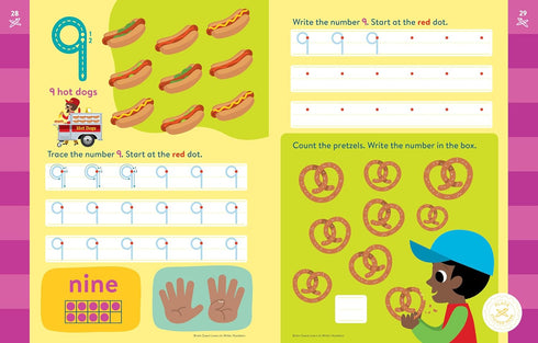 BRAIN QUEST LEARN TO WRITE: NUMBERS - WORKMAN PUBLISHING
