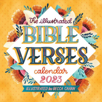 The Illustrated Bible Verses Wall Calendar 2023 - WORKMAN
