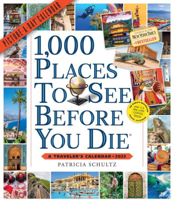 1,000 Places to See Before You Die Picture-A-Day Wall Calendar 2023 - WORKMAN