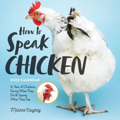 How to Speak Chicken Wall Calendar 2023 - WORKMAN