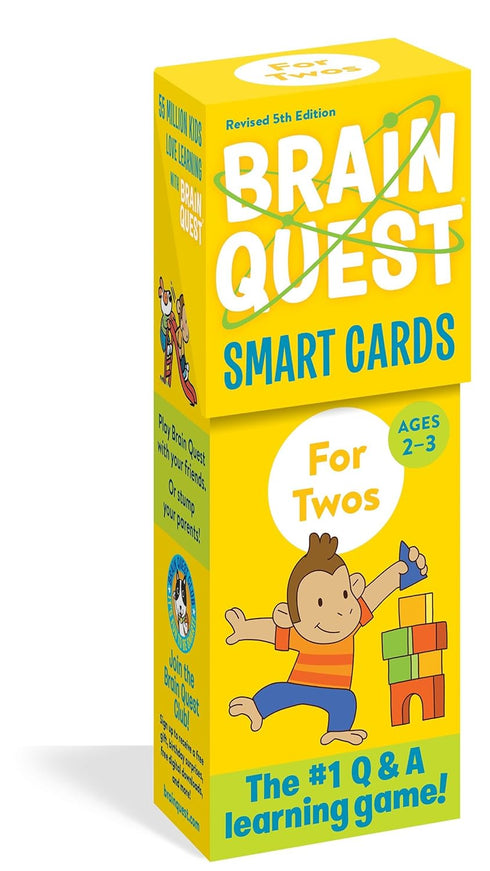 BRAIN QUEST FOR TWOS SMART CARDS REVISED 5TH ED. - BISHAY. SUSAN; FEDER.