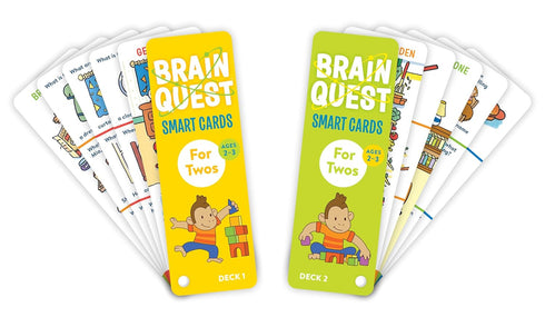 BRAIN QUEST FOR TWOS SMART CARDS REVISED 5TH ED. - BISHAY. SUSAN; FEDER.