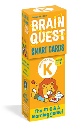 BRAIN QUEST KINDERGARTEN SMART CARDS REVISED 5TH EDITION - WORKMAN PUBLISHING
