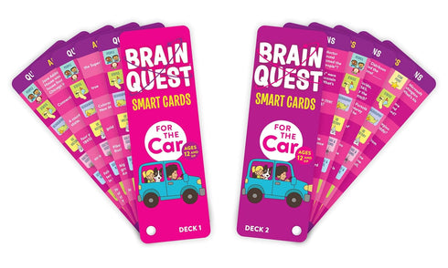 BRAIN QUEST FOR THE CAR SMART CARDS REVISED 5TH EDITION - WORKMAN PUBLISHING