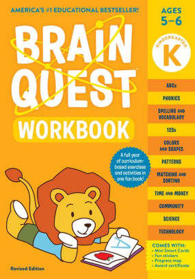 BRAIN QUEST WORKBOOK: KINDERGARTEN REVISED EDITION - WORKMAN PUBLISHING