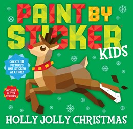 PAINT BY STICKER KIDS: HOLLY JOLLY CHRISTMAS - WORKMAN