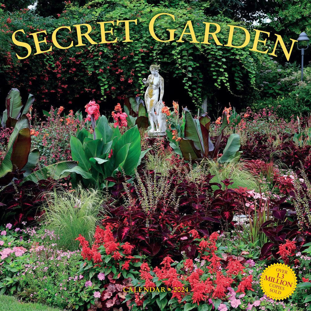 Secret Garden Wall Calendar 2024 - Workman Calendars – Jerrol's