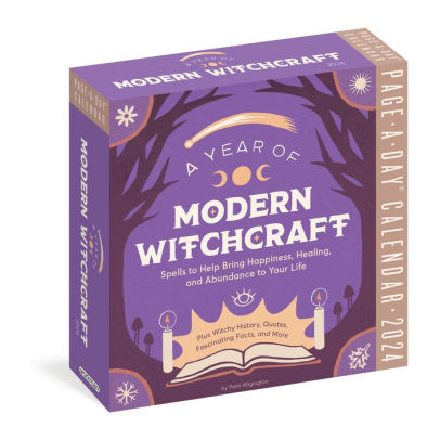 A YEAR OF MODERN WITCHCRAFT PAGE-A-DAY CALENDAR 2024 - WORKMAN CALENDARS