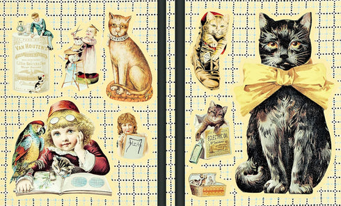 VICTORIANA CATS: THE STICKER BOOK - HART. CYNTHIA