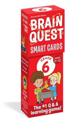 BRAIN QUEST 6TH GRADE SMART CARDS REVISED 5TH ED. - BISHAY. SUSAN; FEDER.
