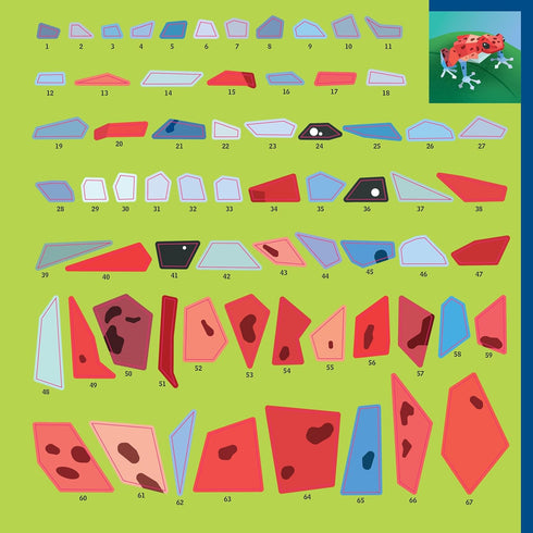 PAINT BY STICKER KIDS: RAINFOREST ANIMALS - WORKMAN PUBLISHING