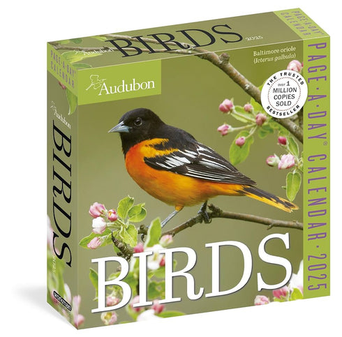 AUDUBON BIRDS PAGE-A-DAY CALENDAR 2025 - NATIONAL AUDUBON SOCIETY