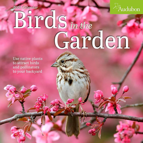 AUDUBON BIRDS IN THE GARDEN WALL CALENDAR 2025 - NATIONAL AUDUBON SOCIETY