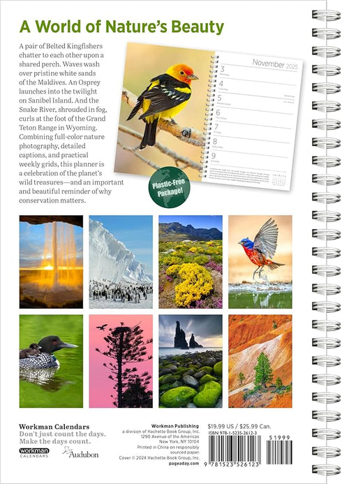 AUDUBON ENGAGEMENT CALENDAR 2025 - NATIONAL AUDUBON SOCIETY
