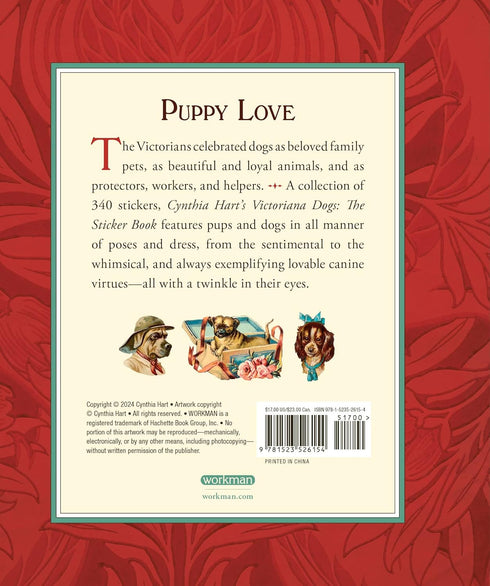 VICTORIANA DOGS: THE STICKER BOOK - HART. CYNTHIA