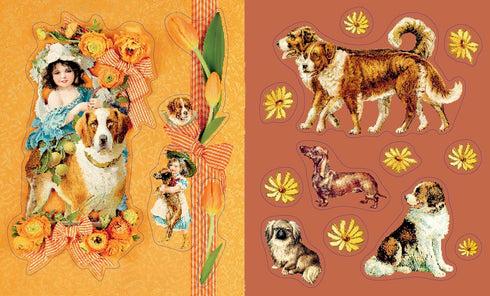 VICTORIANA DOGS: THE STICKER BOOK - HART. CYNTHIA
