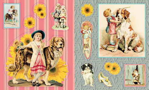 VICTORIANA DOGS: THE STICKER BOOK - HART. CYNTHIA