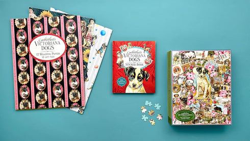 VICTORIANA DOGS: THE STICKER BOOK - HART. CYNTHIA
