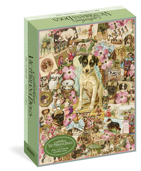VICTORIANA DOGS: FIDO & FRIENDS 1000 PIECE JIGSAW PUZZLE - HART. CYNTHIA
