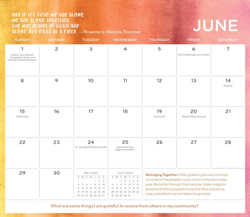 EVERYDAY GRATITUDE: INSPIRATION AND ORGANIZATION FOR 2025 - A NETWORK FOR GRATEF