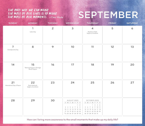 EVERYDAY GRATITUDE: INSPIRATION AND ORGANIZATION FOR 2025 - A NETWORK FOR GRATEF