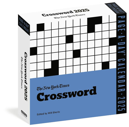 THE NEW YORK TIMES CROSSWORD PAGE-A-DAY® CALENDAR 2025 - THE NEW YORK TIMES