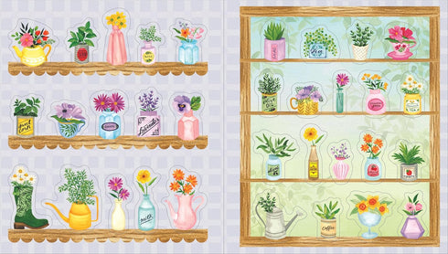 A PLANT LOVER'S STICKER BOOK - PEREZ. DESIREE