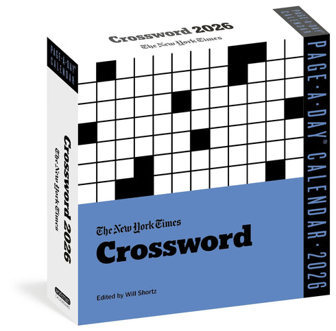 NEW YORK TIMES CROSSWORD PAGE-A-DAY® CALENDAR 2026