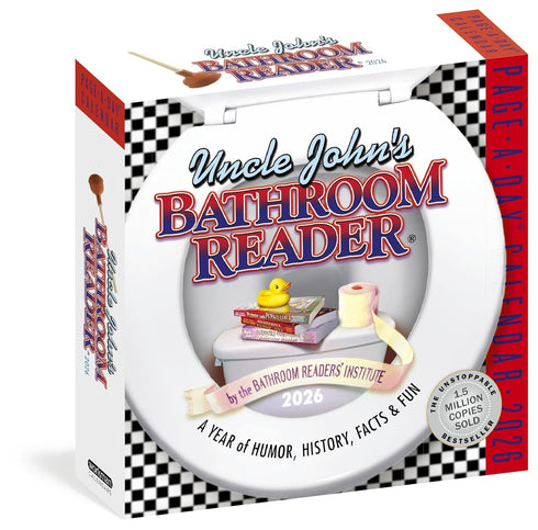 UNCLE JOHN'S BATHROOM READER PAGE-A-DAY® CALENDAR 2026