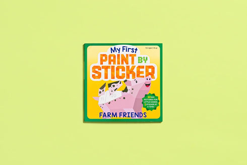 MY FIRST PAINT-BY-STICKER: FARM FRIENDS - WORKMAN PUBLISHING