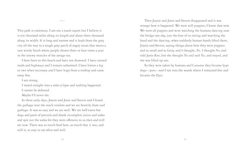 THE EYES AND THE IMPOSSIBLE: (NEWBERY MEDAL WINNER) - EGGERS. DAVE ; HARRIS. SHA