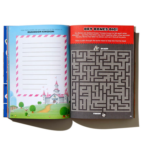 SUPER MARIO OFFICIAL STICKER BOOK - NINTENDO