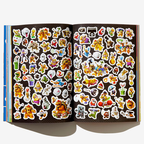 SUPER MARIO OFFICIAL STICKER BOOK - NINTENDO