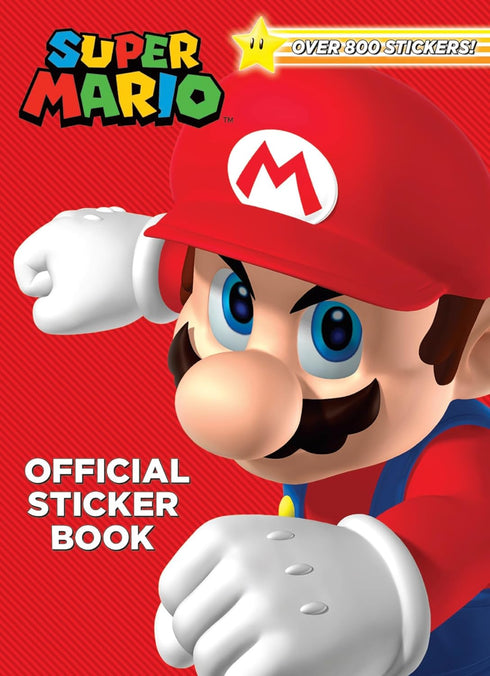 SUPER MARIO OFFICIAL STICKER BOOK - NINTENDO