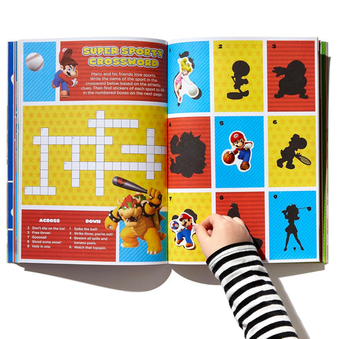 SUPER MARIO OFFICIAL STICKER BOOK - NINTENDO