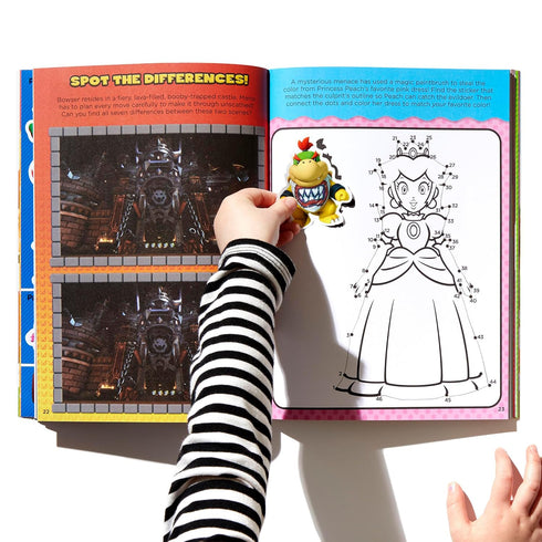 SUPER MARIO OFFICIAL STICKER BOOK - NINTENDO