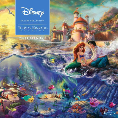 DISNEY DREAMS COLLECTION BY THOMAS KINKADE STUDIOS WALL