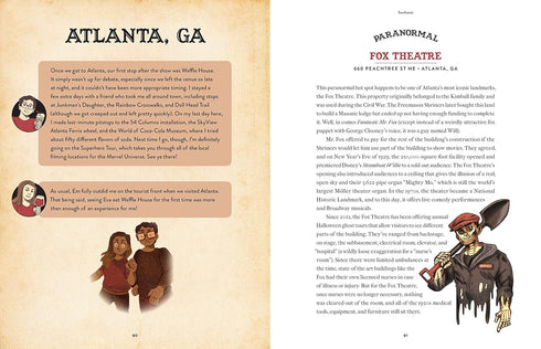 A HAUNTED ROAD ATLAS - SCHIEFER. CHRISTINE; SCHULZ. EM