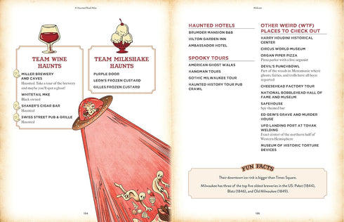 A HAUNTED ROAD ATLAS - SCHIEFER. CHRISTINE; SCHULZ. EM