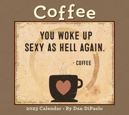 COFFEE 2023 WALL CALENDAR - ANDREWS MCMEEL