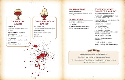 A HAUNTED ROAD ATLAS: NEXT STOP - SCHIEFER. CHRISTINE; SCHULZ. EM