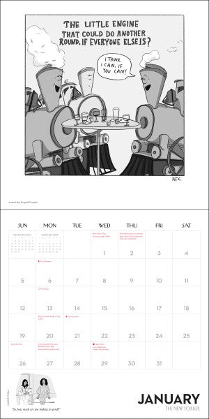 CARTOONS FROM THE NEW YORKER 2025 WALL CALENDAR