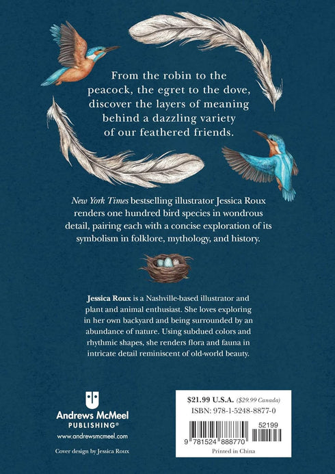 ORNITHOGRAPHY: AN ILLUSTRATED GUIDE TO BIRD LORE & SYMBOLISM - ROUX. JESSICA