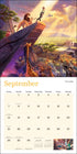 DISNEY DREAMS COLLECTION BY THOMAS KINKADE STUDIOS: 2025 WALL CALENDAR