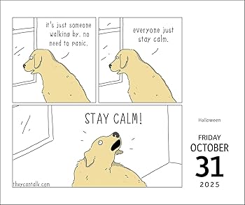 They Can Talk Comics 2025 Day-To-Day Calendar
