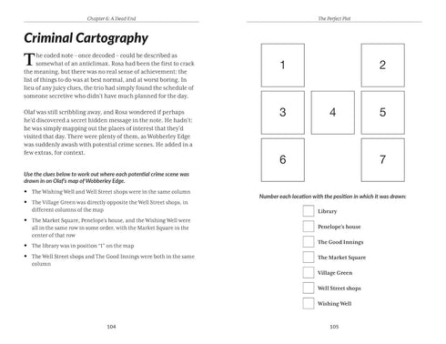 THE MURDER MYSTERY CLUB PUZZLE BOOK: THE PERFECT PLOT - AYRES. LAURA  JANE;