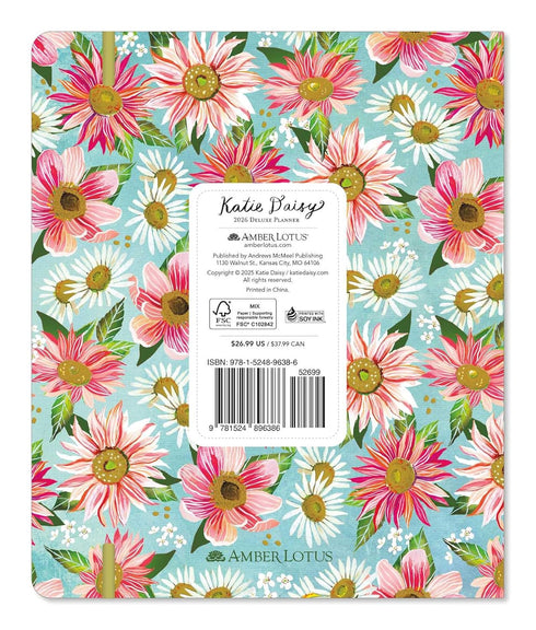 KATIE DAISY 2026 DELUXE WEEKLY PLANNER
